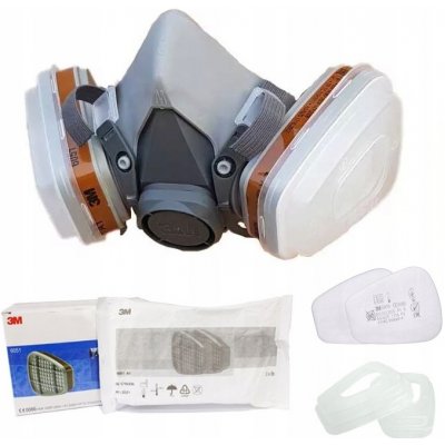 3M 6000 Lakýrnická polomaska – HobbyKompas.cz