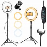 MG Selfie Ring Fill 13'' + stativ černé – Zboží Živě