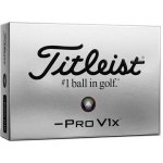 Titleist PRO V1x Left Dash bílé 3 ks – Zboží Mobilmania