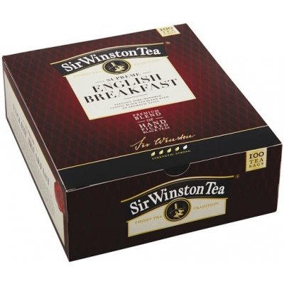 Sir Winston Tea English Breakfast černý čaj 100 sáčků 180 g