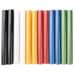 Náplně do tavné pistole - tyčinky 11x100 mm, mix barev, sada 12 ks - EXTOL CRAFT EX9909 – Sleviste.cz