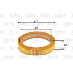 Vzduchový filtr VALEO 585619 – Hledejceny.cz