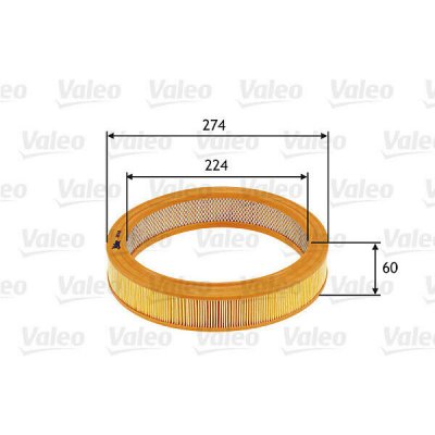 Vzduchový filtr VALEO 585619 – Hledejceny.cz