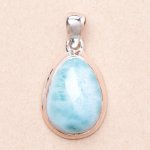 Nefertitis Larimar přívěsek stříbro LOT232 NF43561