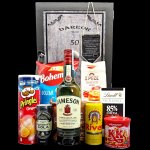 Trezor dárková bedna s potiskem Jameson a dobroty – Sleviste.cz