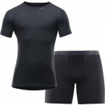 Devold Hiking pánské triko krátký rukáv black boxerky