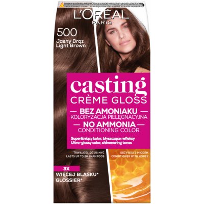 L'Oréal Casting Creme Gloss 500 světle hnědá od 83 Kč - Heureka.cz