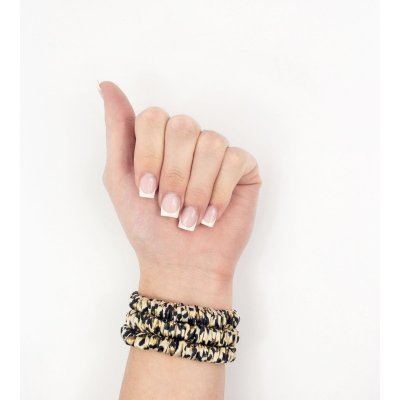 LOVESILK_ Hedvábná gumička tenká leopard – Zboží Mobilmania