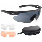 Brýle Swiss Eye lehké střelecké Nighthawk 3 skla zelený rám – Zboží Dáma