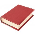 Kožený obal na knihu Klasik XL 25,5 x 39,8 cm kůže červená – Hledejceny.cz