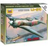 Sběratelský model Zvezda Wargames WWII letadlo 6255 Lavočkin La-5 1:144