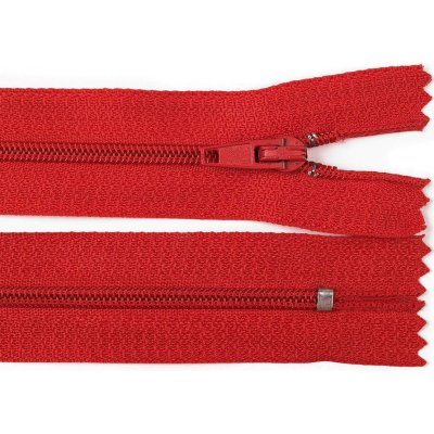 Prima-obchod Spirálový zip No 3 délka 16 cm autolock, barva 148 červená – Zboží Mobilmania