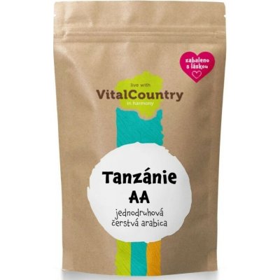 Vital Country Tanzánie AA zrnková 1 kg – Hledejceny.cz