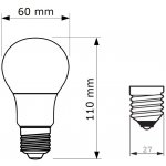 Philips LED žárovka A60 E27 7.5W 60W studená bílá 6500K – Hledejceny.cz