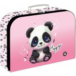 Oxybag kufřík na výtvarku Panda, 34 cm, lamino – Sleviste.cz