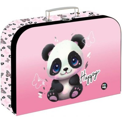 Oxybag kufřík na výtvarku Panda, 34 cm, lamino – Sleviste.cz