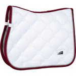 Equestrian Stockholm Podsedlová dečka White Perfection Bordeaux – Zboží Dáma