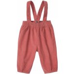 Lupilu Dětské kalhoty s kšandami BIO červená – Zboží Mobilmania