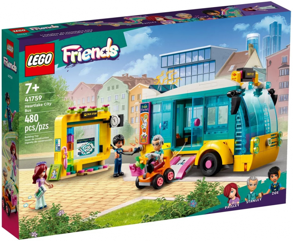 LEGO® Friends 41759 Autobus z městečka Heartlake