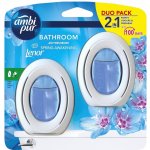 Ambi Pur Bathroom náhradní náplň Cotton Flower DUOPACK 2 x 7,5 ml – Zboží Dáma