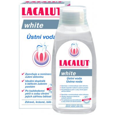 Lacalut white ústní voda 300 ml – Zboží Mobilmania