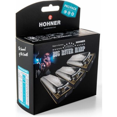 Hohner Big River Harp ProPack – Zboží Dáma