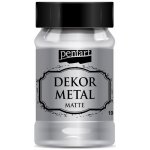 Dekor metal mat 100 ml STŘÍBRNÁ – Zboží Dáma