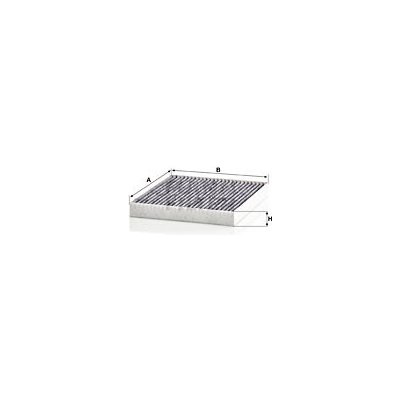 Filtr, vzduch v interiéru MANN-FILTER CUK 24 017 – Hledejceny.cz