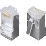 Solarix Konektor KRJ45/5SH RJ45 8p8c Cat.5E STP stíněný na licnu – Zboží Dáma