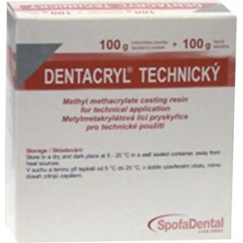 Dentacryl technický Licí pryskyřice 100g + 100g