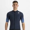 Cyklistický dres Sportful s krátkým rukávem MIDSEASON PRO modrá