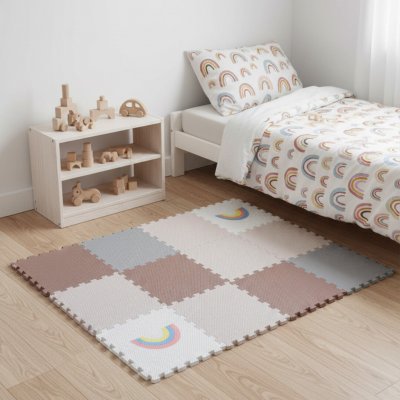 Vyle Minideckfloor podlaha 12 dílů duha 220152 – Zboží Dáma