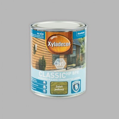Xyladecor Classic HP 0,75 l zeleň jedlová mat – Zboží Mobilmania