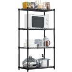 KONDELA Regál SUER TYP 1, černá – Zboží Dáma