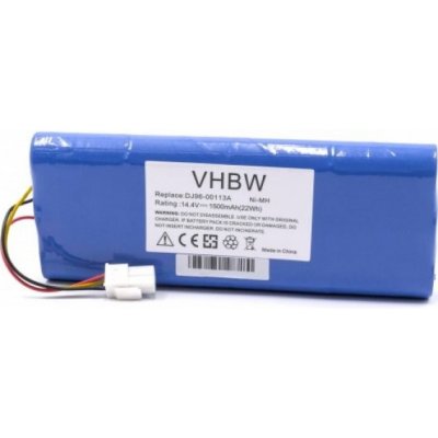 VHBW Samsung Navibot SR9630S/VC-RA50VB/VC-RA84V 1500 mAh