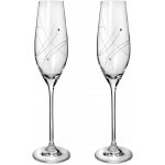 Swarovski Celebration Sklenice na sekt s krystaly 2 x 210 ml – Zboží Dáma