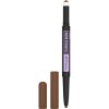 Tužka na obočí Maybelline Brow Satin Duo Brow Pencil & Filling Powder tužka na obočí Medium Brown 0,71 ml