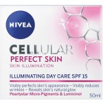 Nivea Cellular Perfect Skin Illuminating Day Cream SPF15 50 ml – Hledejceny.cz