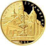 Česká mincovna zlatá mince Štramberk 5000 Kč 2025 PROOF 1/2 oz – Zboží Dáma