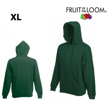 Fruit of the Loom HOODED SWEAT Classic Olive