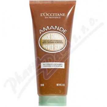 L'Occitane Amande sprchový peeling mandle 200 ml