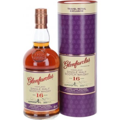 Glenfarclas 16y 46% 0,7 l (tuba) – Hledejceny.cz