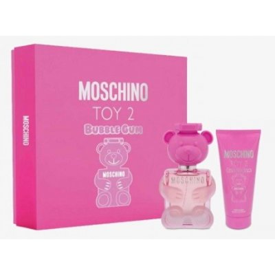 Moschino Toy 2 Bubble Gum EDT 100 ml + EDT 10 ml + tělové mléko 100 ml dárková sada – Zbozi.Blesk.cz