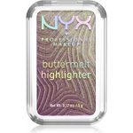 NYX Professional Makeup Buttermelt Highlighter rozjasňovač butta in black 45 5 g – Sleviste.cz
