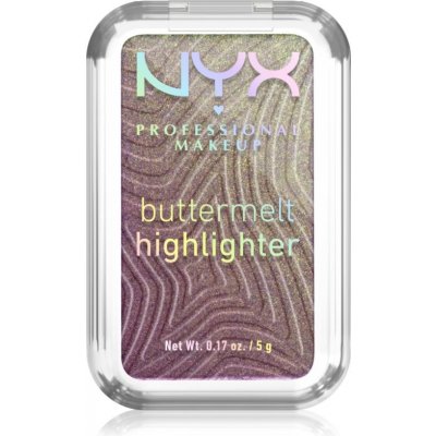 NYX Professional Makeup Buttermelt Highlighter rozjasňovač butta in black 45 5 g – Sleviste.cz