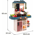 Majlo Toys kuchyňka se zvuky a párou Little Chef šedá – Zboží Dáma