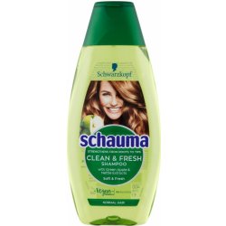 Schauma Clean & Fresh šampon se zeleným jablkem a kopřivou 400 ml