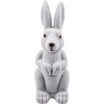 Harasim Dekorační zajíc šedý 18 cm – Hledejceny.cz