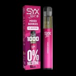 Syx Bar Mixed Berries Zero 0 mg 1000 potáhnutí – Sleviste.cz