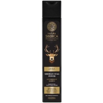 Natura Siberica Men Line šampon proti lupům Síla sibiřského jelena 250 ml